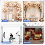 EMART Photo Backdrop Stand, 7.8x10ft Back Drop Stand for Party, Photography - Image 5