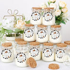 24Pcs Baby Shower Candle Cowboy Party Favors Lavender Scented Glass Jars Wax Candle Bulk with Thank You Cards Organza Bags for Guests Boy Girl Birthday Gender Reveal Gift Souvenirs (Cowboy, 24) - Image 4