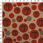 GRAPHICS & MORE Texas Tech University Raiders Logo Premium Kraft Gift Wrap Wrapping Paper Roll - Image 2