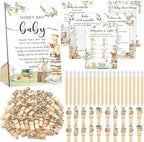 Patelai 321 Pcs Storybook Baby Shower Decorations Games Supplies, 50 Guests by Patelai