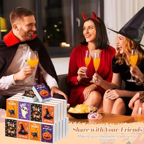 Outus 50 Pack Small Halloween Pocket Tissues Travel Packs Bulk - Image 5