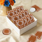 50 Set De Barro Mexicanos Baby Shower Party Favors for Guests Brown Mini Compact Mirrors Thanks Cards Cielito Lindo Party Decorations Gifts Bulk for Wedding Bridal Shower Fiesta Party Decorations - Image 6
