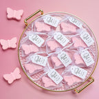 30 Piece Butterfly Soap Set for Baby Shower Party Favors, Christening Favors for Guests, Wedding, Bridal Shower Favors,Baby Girls Gender Reveal Party Favors. (Pink) - Image 2
