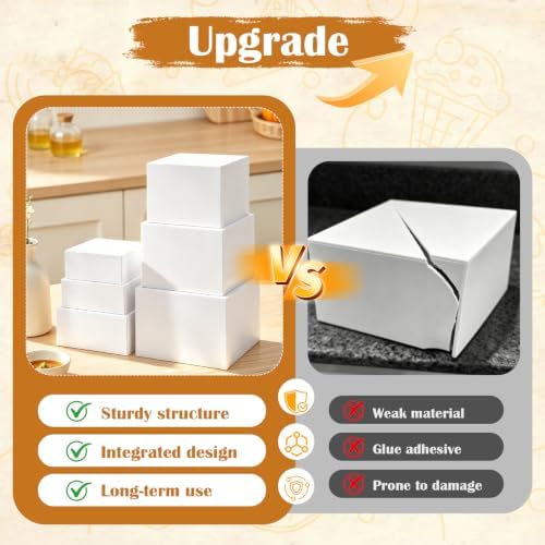 6 PCS Buffet Risers and Stands, Dessert Food Display for Buffet Table - Image 6