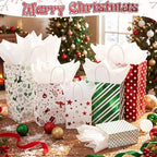 Humyoun 24 Pack Christmas Paper Gift Bags Bulk Assorted Sizes, Bright - Image 4