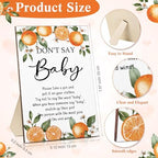 Unittype 51 Pcs Don't Say Baby Shower Game Favors, Little Cutie - Image 3