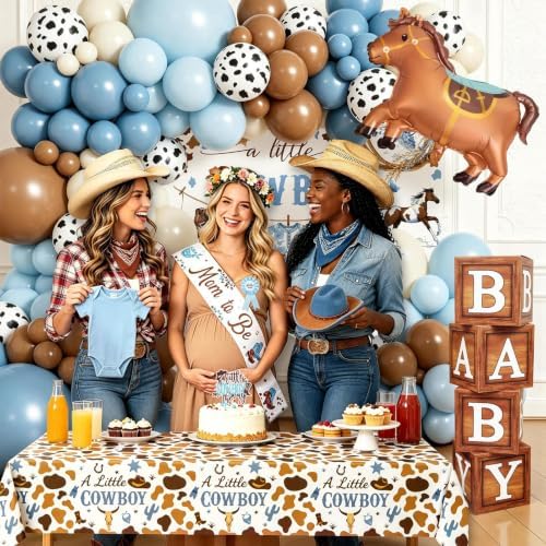 DreamTale Cowboy Baby Shower Decorations Set for Dad & Mom to be Party - Image 7