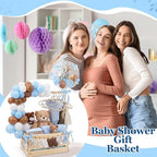 Wooden Baby Shower Crate Closet with Hanger and Rack - Image 5