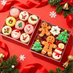 6x6x1.25 Inches 50PCS Treat Boxes with Clear Display Lid - Image 4