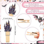 Patelai 321 Pcs Baby Shower Games Supplies, Pink Halloween - Image 5