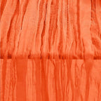 6 Pack Orange Cheesecloth Table Runner 35x120 Inch 10Ft Rustic Gauze Cheese Cloth Table Runner Sheer Cheesecloth Table Runners for Wedding Party Bridal Shower Decoration - Image 5