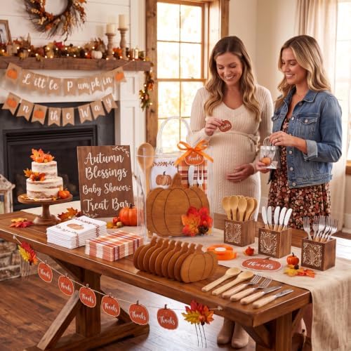 Remerry 65 Pcs/ 8 Sets Baby Shower Prizes for Winners, Pumpkin - Image 6