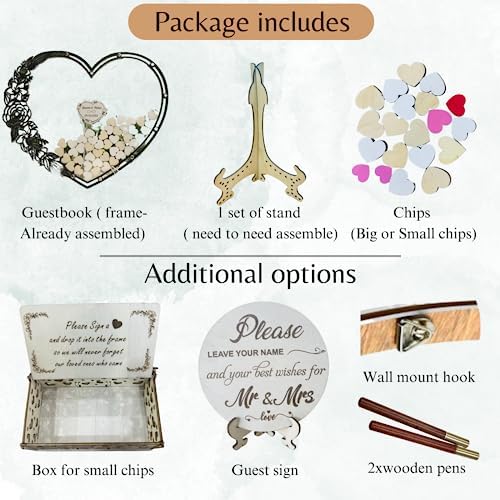 Hot Air Balloon Baby Shower Guest Book Alternative Drop Box for Girl - Image 6