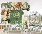 The Big One Party Decorations Hunting, All-in-One Set for 25 Guests - Image 3