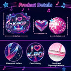 3 Pcs Large Kpop Birthday Party Decorations, Kpop Cutout Decor - Image 3