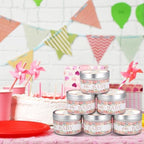 MTLEE Flowers 24 Pcs Baby Shower Party Favors Candles Lavender Scented Baby Shower Favors for Guests Rustic Tealights Candles Gender Reveal Return Gifts(Pink, 1.2 oz) - Image 4