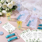 36 Sets Baby Shower Favors Shot Glasses It's a Boy Acrylic Shot Glasses with Bottle Opener Keychain Card Organza Bag Boy Girl Theme Party Thank You Return Gift for Guests Gender Reveal - Image 5