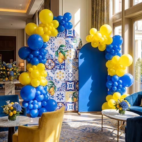 Leinuosen Set of 2 Lemon Arch Backdrop for Amalfi Last Toast on The Coast - Image 5