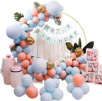 Round Backdrop Stand, 8FT Balloon Arch Stand, Gold Circle Arch for Party - Image 6