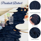 20 Pack Cheesecloth Table Runner 17 x 108 Inch, Navy Blue - Image 3