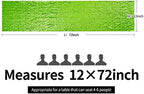 6PCS 12x72 Inch Sequin Table Runner Light Green Glitter Table Runner for Party, Wedding, Bridal Baby Shower, Event Decorations（6PCS, 12x72 Inch, Light Green） - Image 4