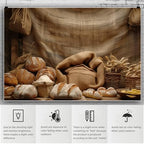 Bakery Baking Backdrop 12x10ft Baby Baker Photography Background - Image 6