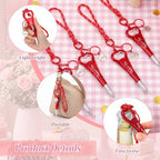 50 Set Ready to Pop Baby Shower Favors 3-in-1 Red Baby Shower Pens Bottle Openers with Cool Beer Cap Keychain for Guests Prizes Gender Reveal Soda Theme Party Decorations - Image 4