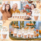Reallnaive Fall Autumn Little Pumpkin Baby Shower Party Decorations Set - Image 5