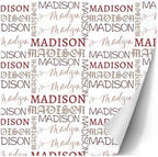 AOFUN Personalized Wrapping Paper Wrapping Paper Birthday Multi Color Custom Gift Tissue Paper Valentine'S Wrapping Paper Personalized Gift Wrap Paper 5 Rolls 58" x 23" - Image 3