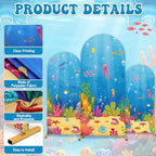 3Pcs Under the Sea Arch Backdrop Covers Ocean Animal Party Decorations - Image 3