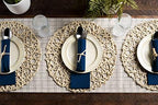 100 Linen-Feel Colored Paper Napkins - Decorative Cloth-Like Dark Blue Dinner Napkins - Soft And Absorbent. For Kitchen, Party, Wedding, Bathroom Or Any Occasion. (Pack of 100) - Image 4