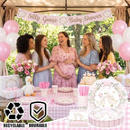 Zhehao Silly Goose Baby Shower Party Tableware Set for 50 Guests - Image 3
