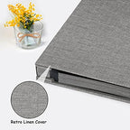 Zesthouse Photo Album Self Adhesive Pages, 60 Pages Magnetic Scrapbook Albums with Sticky Page, Photos Album Holds 8x10 & 5X7 & 4x6 & 6x8 & 3x5, Large Picture Book Ideal Gift for Family Wedding Baby - Image 5