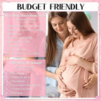 Dunzoom 461 Pcs Funny Baby Shower Games with Prize for Guest Winner, Pink - Image 4