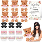 Simgoing 19 Pcs Bear Diaper Changing Game Supplies, Elegant, Pink by Simgoing