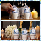 Ctosree 50 Sets Forget Me Not Seeds Packets Funeral Favors - Image 6