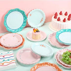 144 Pcs 48 Guests Italian Summer Party Plates and Napkins - Image 5