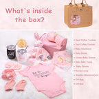 New Mom Gifts for Women, Pregnancy Gift for New Parents Gender Reveal Gifts with Mom and Dad Tumbler Set for First Time Moms - Image 2