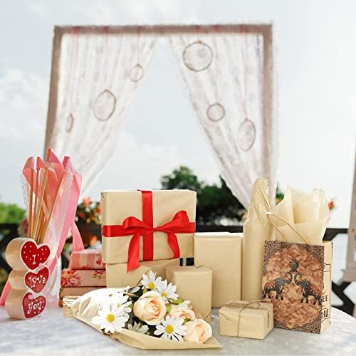 Teling 500 Sheets Tissue Paper for Gift, Kraft, 14 x 20 Inch - Image 6