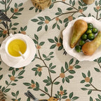 patdrea Designer French Printed Tablecloth,Round,Diameter 55" - Image 3