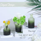 TBWIND 24pcs Green Glass Bud Vases Set - Image 6