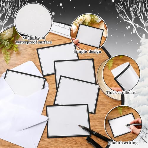 AmazingSpark 200 Kit Thank You Cards with Envelopes Bulk 4 x 5'' - Image 5