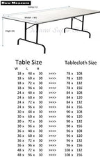 Polyester Round Tablecloth 120" Ideal for 60 inch Round Table (Med Pink) - Image 3