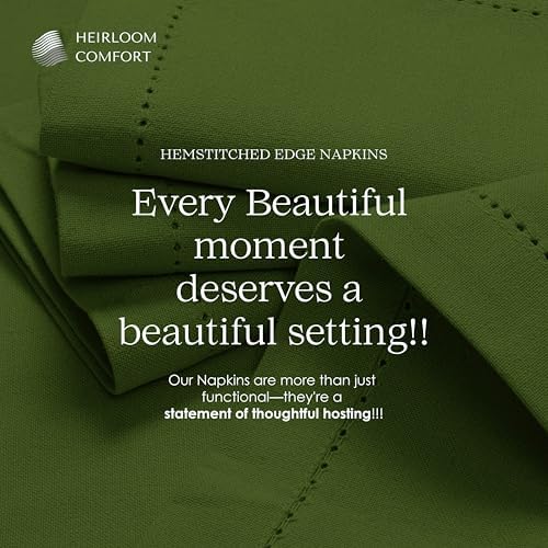 Multi Color Cloth Napkins 18x18 Inch - Set of 12-100% Cotton, Washable - Perfect Hotel Quality Napkin for Table, Dinner, Weddings, Everyday Dining - Lemon Yellow, Beige, Mint Green - Image 7