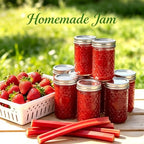 Accguan Mason Jars 12 oz,24 Pack Glass Pickling Jars with Regular Lid, - Image 6