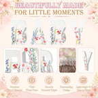 SiliFine Baby Wooden Sign, Rustic Wildflower Baby Shower Table Decor - Image 3