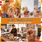 Funnymoom 24 Pack Maple Leaf Fall Thanksgiving Basket for Gifts Empty Bulk - Image 5