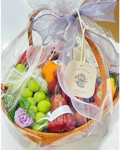 WIKDAY Clear Gift Bags 100 PCS 24x30 Inche Cellophane Wrap for Gift Baskets - Image 5