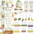 145 Pieces Locally Grown Baby Shower Gifts for Guest Farmers Market Baby On the Way Ballpoint Pens and Keychains Favors Bulk Retractable Baby Shower Pens Gender Reveal Greeting Cards Souvenirs Prizes by EYNDYN