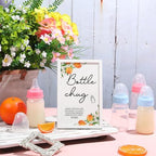 Roowest Bottle Chug Baby Shower Games Favors, Pink, Blue, Little Cutie - Image 4
